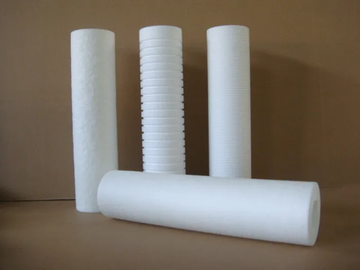 High Flux 10&prime; &prime; 20 Inch PP/PTFE/PVDF Melt Blown Spun Filter Cartridge 3.0um 5.0 Micron for Prefiltration