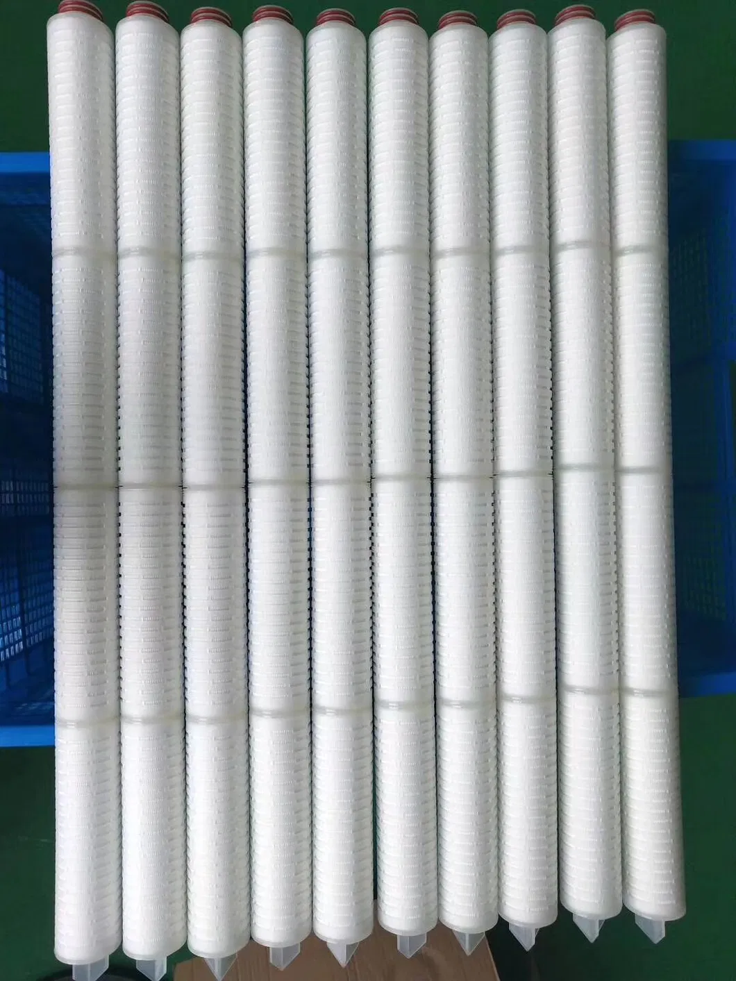 100% Integrity Tested Hydrophobic PTFE Pleated Filter Cartridges for Compressed Air