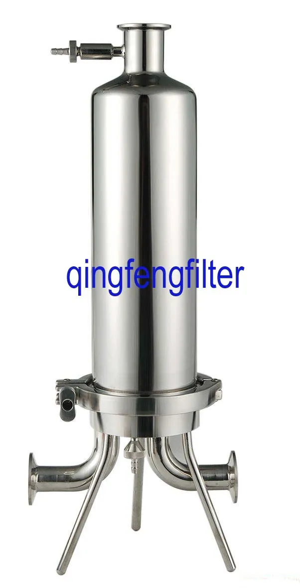304 and 316 Stainless Steel Filter Housing for Liquid Filtration