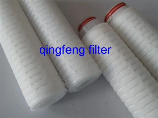 10 Inch PP Pleated Water Filter Cartridge with 0.2 Micron Polypropylene Membrane