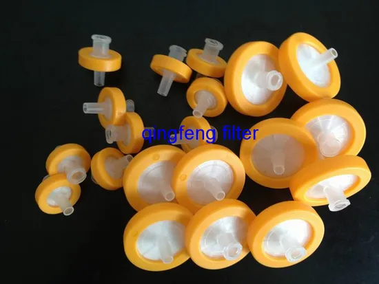Polypropylene Ring Shell PP Paper syringe Filter for Lab Regular Use