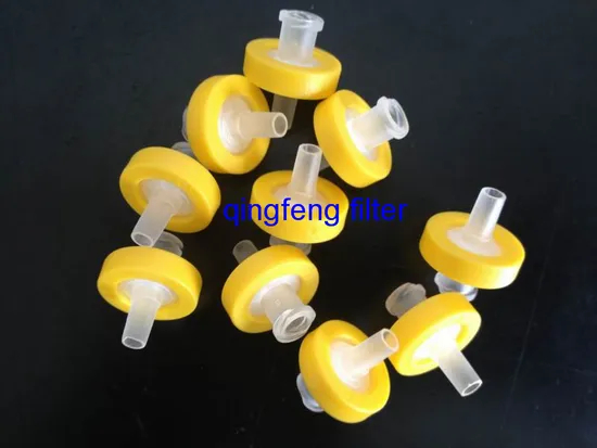 Disposable Hydrophilic Cellulose Acetate 13mm Syringe Filter for Oil Solution