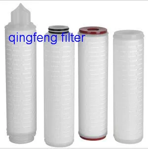 DOE, Code 7 Type 1.0 Micron Pleated 10 Inch PP Water Filter Cartridge for HPLC