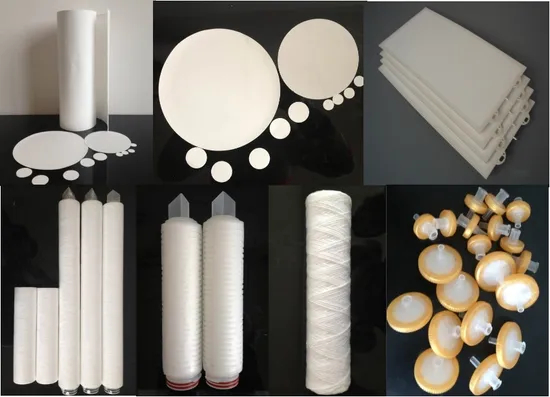 High Efficiency 10 Inch Pes Pleated Filter Cartridge with 0.45 Micron Filter Membrane