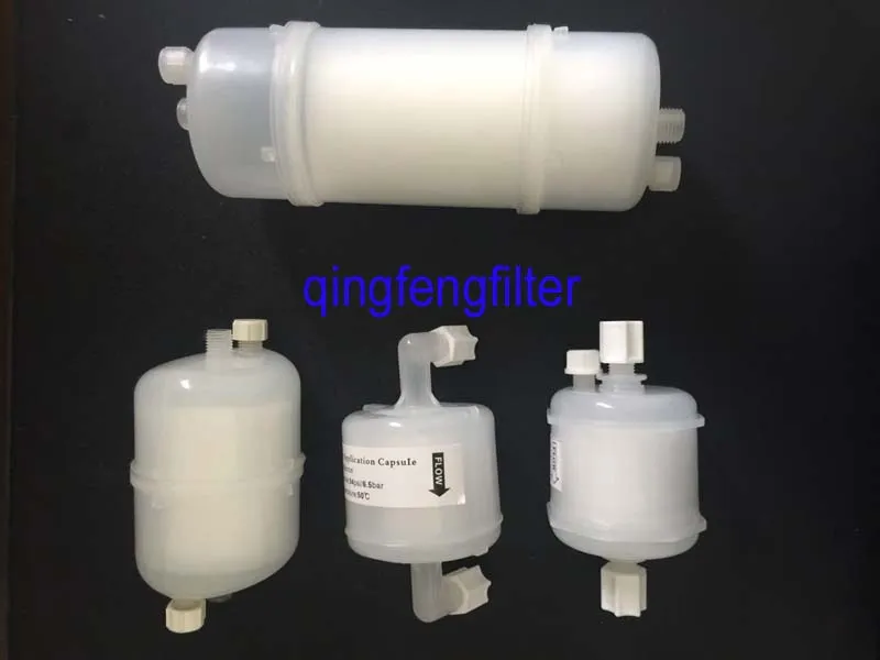 0.45um PP/PTFE/PVDF/Pes Capsule Filter 1/4&prime; NPT Male for Ink Injection Venting Filter
