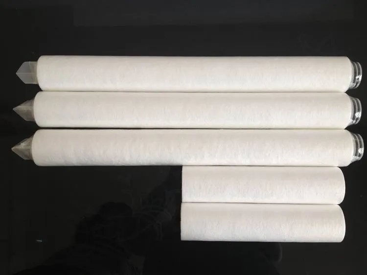 High Flux 10&prime; &prime; 20 Inch PP/PTFE/PVDF Melt Blown Spun Filter Cartridge 3.0um 5.0 Micron for Prefiltration