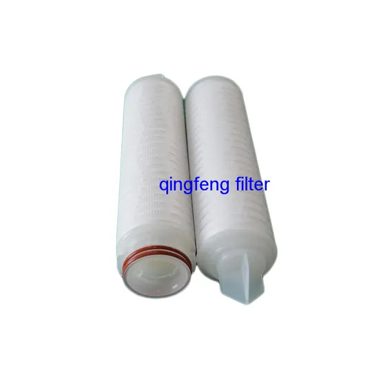 1um 3um Absolute PP Membrane/ PP/PVDF/PTFE/Pes/Nylon/Ca Pleated Filter Cartridge for Clarification Filtration