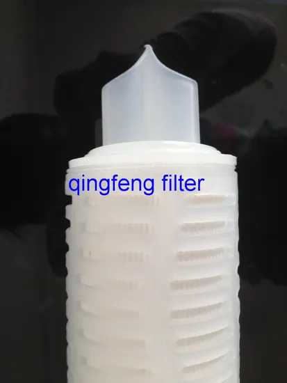 10" /20"/30"/50" PVDF Pleated Filter Cartridge for Water Purification
