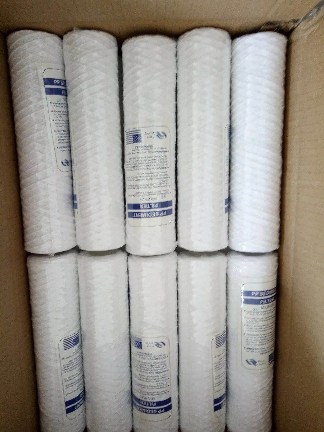 PP String Wound Filter Cartridge for Water Treatment