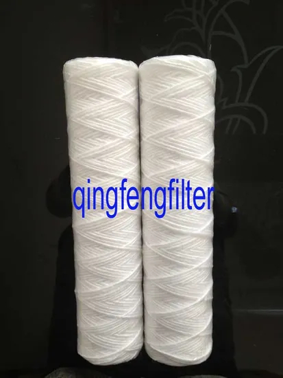 PP Cotton Material String Wound Filter Cartridge for Water Filtration