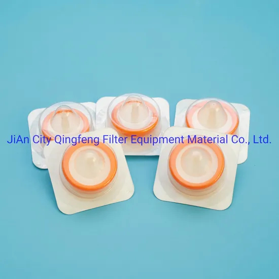 0.22um Pes Membrane Sterile Syringe Filter for Laboratory Use