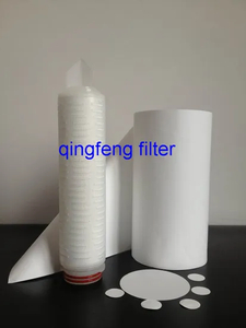 PP Pleated Filter Cartridge 5 Micron / Polypropylene Membrane Filter