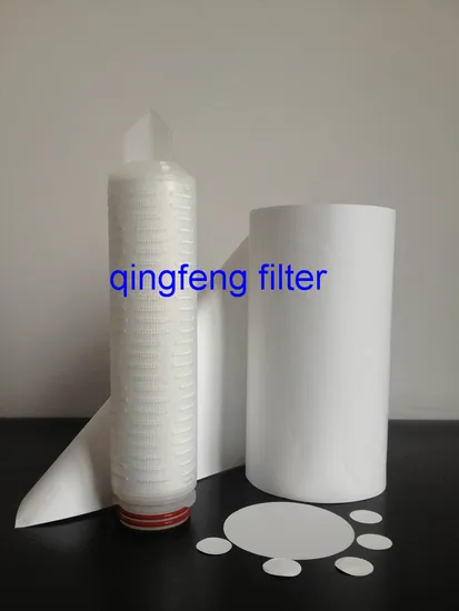 PP Pleated Filter Cartridge 5 Micron / Polypropylene Membrane Filter