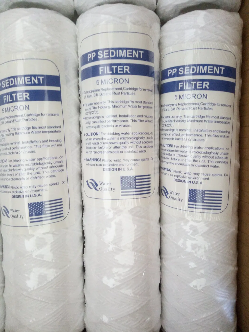 (Polypropylene) PP String Wound Filter Cartridge for Water Treatment