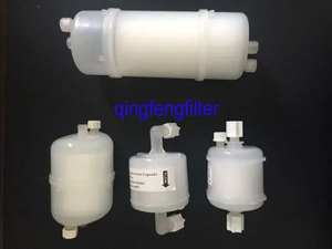 2.5 Inch Hydrophobic PTFE Membrane Media PF Capsule Filter for Electronics and Chemicals