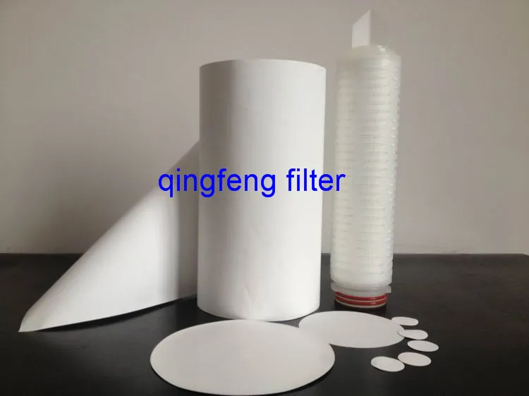 0.22um 0.45 Micron Hydrophilic Pes Filter Membrane for Pharmaceutical and Biochemistry