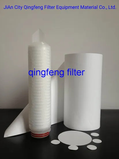 0.45 Micron Nylon/Pes/PTFE/ PP/PVDF Filter Cartridge for Water Filter Cartridge