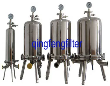 304 and 316 Stainless Steel Filter Housing for Liquid Filtration