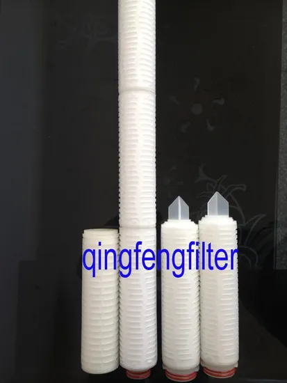 0.22/0.45 Micron Nylon Pleated Filter Cartridge for Water Filtration