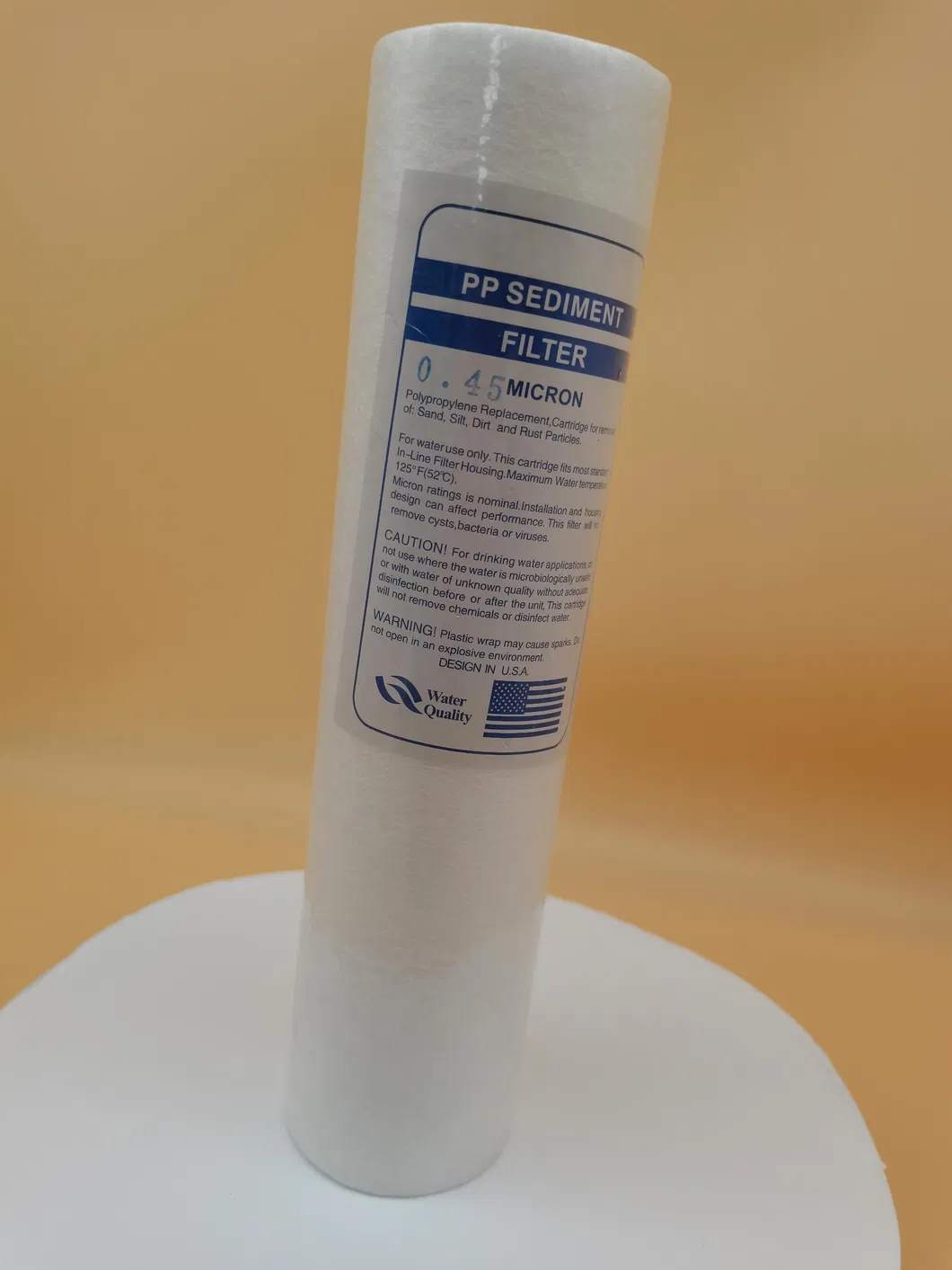 5 Micron PP Melt Blown Filter Cartridge for Water Filter Sediment