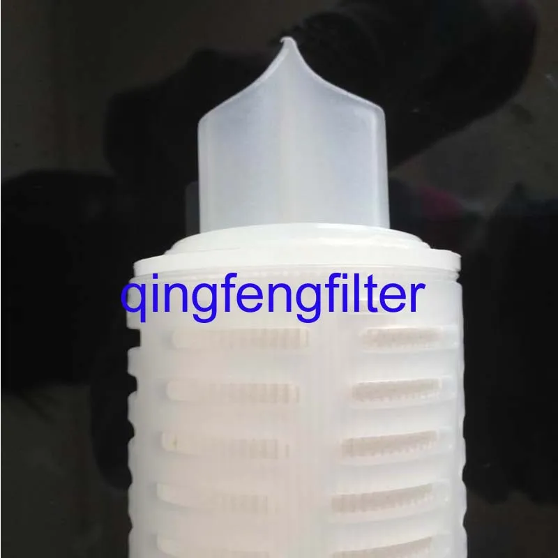 10 Inch PVDF Filter Cartridge for High Corrosive Liquid Filtration and Electronics Industry