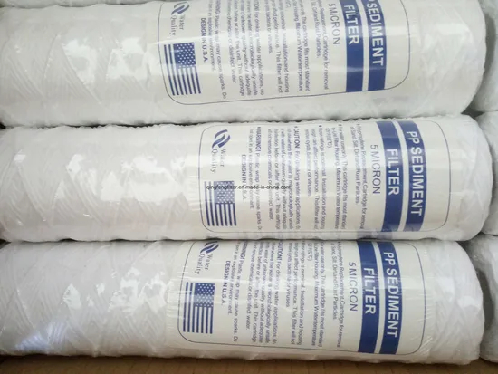 10inch PP String Wound for Water Filter Cartridge
