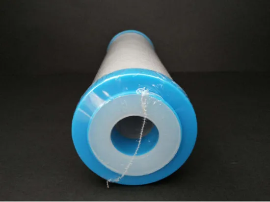 20′′ 5.0 Miron Activated Carbon Filter Cartridges for Decolorization Filtration of Organic Solvent