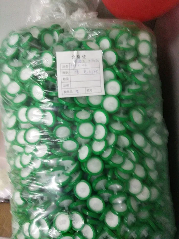 0.22um 0.45um Medical Equipment PVDF/Pes/PTFE syringe Filter