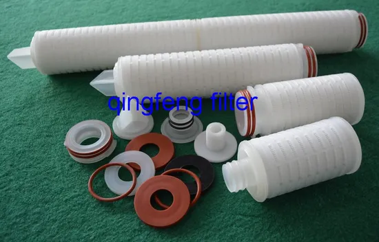 DOE, Code 7 Type 1.0 Micron Pleated 10 Inch PP Water Filter Cartridge for HPLC