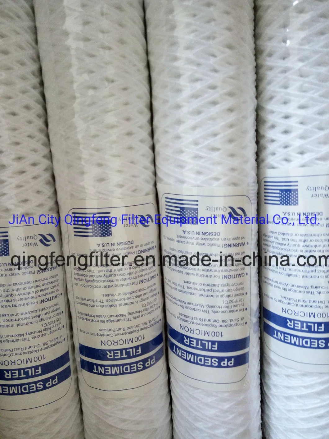 PP String Wound Filter Water Filter Cartridge for RO System
