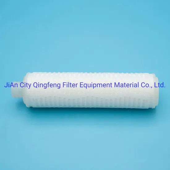 Nylon/PP/Pes/ PVDF/ PTFE Membrane Pleated Filter for Water Filter Cartridge RO System