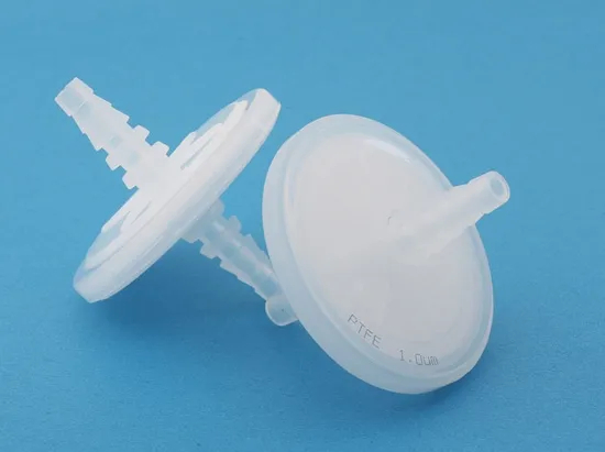 0.45um 25mm PTFE Syringe Filter for Venting/Gas Filtration
