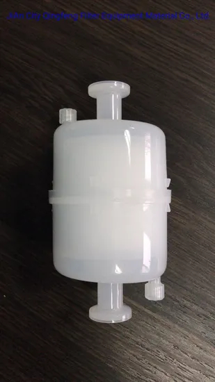 Medical Grade 0.22-0.45 Micron PP/Pes/PTFE Capsule Filter for Normal Saline (NS) Injection