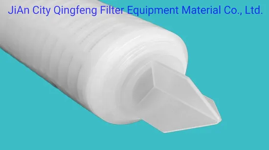 0.2 Micron PP/ Pes / PTFE Pleated Cartridge Filter 10 20 30 40 Inch Filter Cartridge for Water Treatment