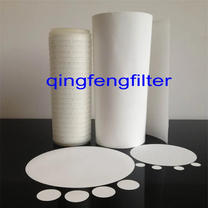 0.2um Hydrophobic and Hydrophilic PVDF Filter Membrane for Corrosive Solution