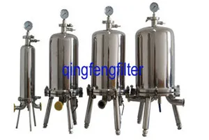 Stainless Steel Liquid Filter Housing for Food &amp; Beverage Industry
