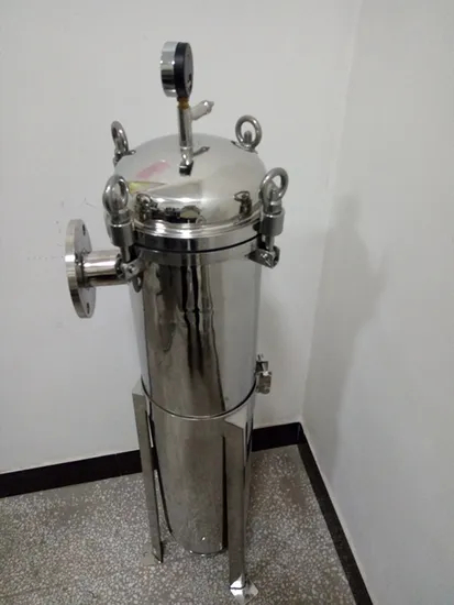 304/316L Stainless Steel Single and Multi Bag Filter Housing for Bag Filtration System