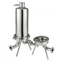 10 & 20 Inch Micro Ss 304 316L Stainless Steel Cartridge Filter Housing for Water Treatment