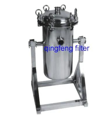 314 and 316 Stainless Steel Cartridge Filter Housing for Water Treatment