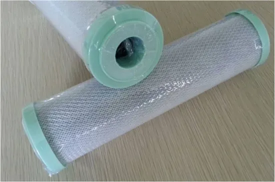 20′′ 5.0 Miron Activated Carbon Filter Cartridges for Decolorization Filtration of Organic Solvent