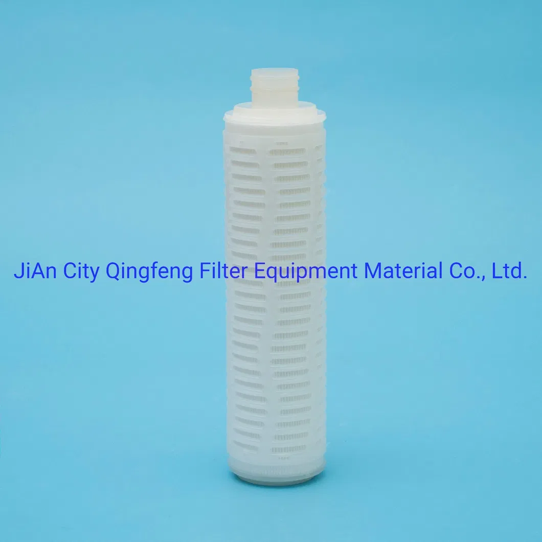 0.22 Micron PTFE Membrane Pleated Filter Cartridge for High Purity Gas
