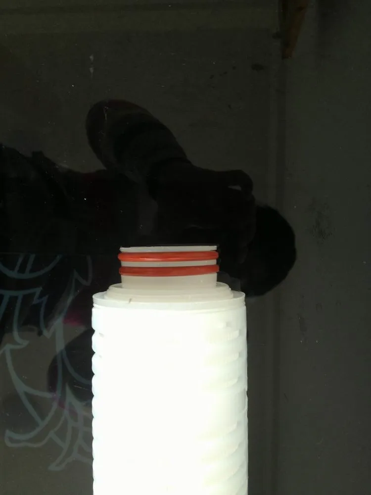 10&prime;&prime; 20 Inch Pes/PP/Nylon/PVDF/PTFE 0.45 Micron Pleated Filter Cartridge for Water Treatment