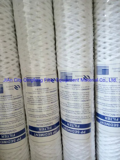 5 Micron PP Cotton String Wound Filter Cartridge