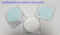 Lab Consumable Hydrophilic Cellulose Acetate Syringe Filter Ca Membrane for Lab Sample Filtration
