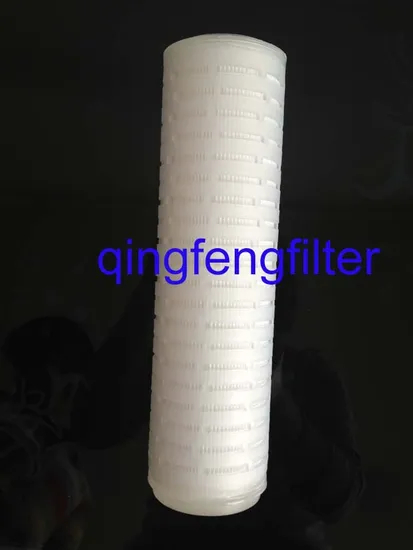 0.2 Micron PP Pleated Filter Cartridge for Water Filtration