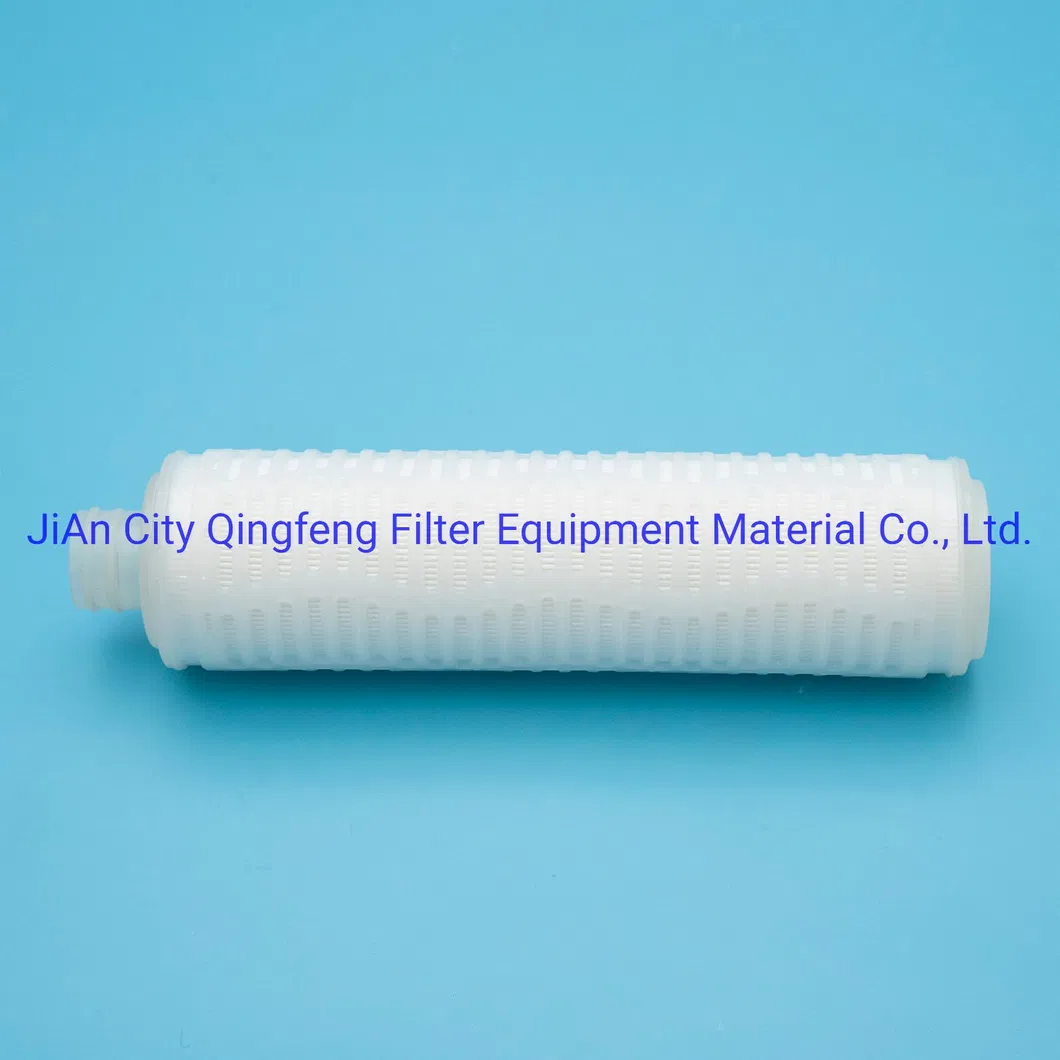 0.22 Micron PTFE Membrane Pleated Filter Cartridge for High Purity Gas