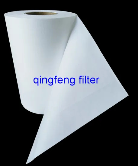 Hydrophibic PTFE Membrane with Pet Filter Media for Air Filtration