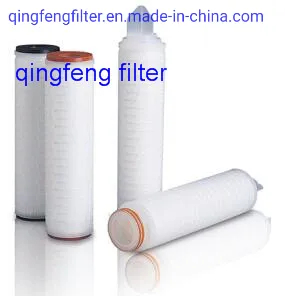 Pharmacy Electrical Chemical Pes/PP/PVDF/PTFE Membrane Pleated Filter Cartridge as Industrial Water Filter Cartridge
