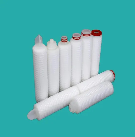 Industrial Micronnylon/Pes/PTFE/PP Pleated Filter Cartridge for RO Water/Liquid/Wine Treatment