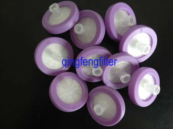 25mm Disposable Syringe Filter Lab Filtration with Luer-Lock